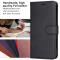  Motorola Moto G86 Power / G86 5G Fodral Läder Svart - Teknikhallen.se