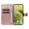  Motorola Moto G86 Power / G86 5G Fodral Läder Roséguld - Teknikhallen.se