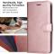  Motorola Moto G86 Power / G86 5G Fodral Läder Roséguld - Teknikhallen.se
