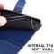  Motorola Moto G86 Power / G86 5G Fodral Läder Blå - Teknikhallen.se