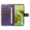  Motorola Moto G86 Power / G86 5G Fodral Läder Lila - Teknikhallen.se