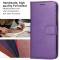  Motorola Moto G86 Power / G86 5G Fodral Läder Lila - Teknikhallen.se