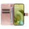  Motorola Moto G86 Power/G86 5G Fodral Fjäril Tryck Roséguld - Teknikhallen.se