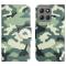  Motorola Moto G86 Power/G86 5G Fodral Läder Camouflage - Teknikhallen.se