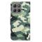  Motorola Moto G86 Power/G86 5G Fodral Läder Camouflage - Teknikhallen.se