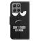  Motorola Moto G86 Power/G86 5G Fodral Läder Dont Touch - Teknikhallen.se