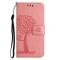  Motorola Moto G86 Power/G86 5G Fodral Träd Tryck Rosa - Teknikhallen.se
