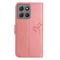  Motorola Moto G86 Power/G86 5G Fodral Träd Tryck Rosa - Teknikhallen.se