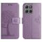  Motorola Moto G86 Power/G86 5G Fodral Träd Tryck Lila - Teknikhallen.se