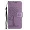  Motorola Moto G86 Power/G86 5G Fodral Träd Tryck Lila - Teknikhallen.se