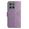  Motorola Moto G86 Power/G86 5G Fodral Träd Tryck Lila - Teknikhallen.se