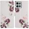  Motorola Moto G86 5G Fodral Med Tryck Rosor - Teknikhallen.se