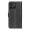  Motorola Moto G56 5G Fodral Litchi Läder Svart - Teknikhallen.se