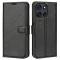  Motorola Moto G56 5G Fodral Litchi Läder Svart - Teknikhallen.se