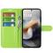  Motorola Moto G56 5G Fodral Litchi Läder Grön - Teknikhallen.se