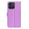  Motorola Moto G56 5G Fodral Litchi Läder Lila - Teknikhallen.se