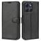  Motorola Moto G86 5G Fodral Litchi Läder Svart - Teknikhallen.se