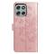 Motorola Moto G56 5G Fodral Fjäril Tryck Roséguld - Teknikhallen.se
