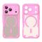  iPhone 17 Pro Max Skal MagSafe Hybrid Armor Rosa - Teknikhallen.se