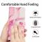  Motorola Moto G86 Power / G86 5G Fodral Läder Marmor Rosa - Teknikhallen.se