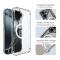 IMAK IMAK iPhone 17 Skal MagSafe Shockproof Transparent - Teknikhallen.se