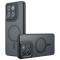  Motorola Moto G86 Power / G86 5G Skal MagSafe Hybrid Svart - Teknikhallen.se
