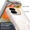  Google Pixel 10 Pro Fold Skal Magsafe Hybrid Transparent - Teknikhallen.se