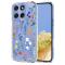  Motorola Moto G86 5G Skal Med Tryck Blommor - Teknikhallen.se