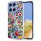  Motorola Moto G56 5G Skal Med Tryck Blommor - Teknikhallen.se