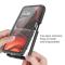  Motorola Moto G86 5G Skal 360 Hybrid Svart - Teknikhallen.se