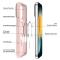 DUX DUCIS DUX DUCIS iPhone 17 Pro Max Skal MagSafe Yind Series Rosa - Teknikhallen.se