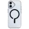  iPhone 17 Skal MagSafe Transparent / Svart - Teknikhallen.se