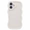  iPhone 17 Mobilskal Wavy Off White - Teknikhallen.se