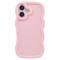  iPhone 17 Mobilskal Wavy Ljus Rosa - Teknikhallen.se