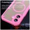  iPhone 17 Skal MagSafe Hybrid Armor Rosa - Teknikhallen.se