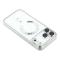  iPhone 17 Pro Max Skal MagSafe Electroplated TPU Silver - Teknikhallen.se