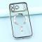  iPhone 17 Pro Max Skal MagSafe Electroplated TPU Silver - Teknikhallen.se
