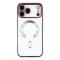  iPhone 17 Pro Max Skal MagSafe Electroplated TPU Rosa - Teknikhallen.se