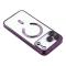  iPhone 17 Pro Skal MagSafe Electroplated TPU Lila - Teknikhallen.se
