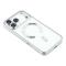  iPhone 17 Pro Skal MagSafe Electroplated TPU Silver - Teknikhallen.se