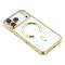  iPhone 17 Pro Skal MagSafe Electroplated TPU Guld - Teknikhallen.se