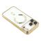  iPhone 17 Pro Skal MagSafe Electroplated TPU Guld - Teknikhallen.se