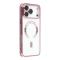  iPhone 17 Pro Skal MagSafe Electroplated TPU Rosa - Teknikhallen.se