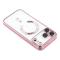  iPhone 17 Pro Skal MagSafe Electroplated TPU Rosa - Teknikhallen.se