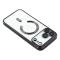  iPhone 17 Pro Skal MagSafe Electroplated TPU Svart - Teknikhallen.se