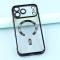  iPhone 17 Pro Skal MagSafe Electroplated TPU Svart - Teknikhallen.se