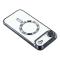  iPhone 17 Air Skal MagSafe Electroplated TPU Svart - Teknikhallen.se