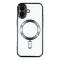  iPhone 17 Skal MagSafe Electroplated TPU Svart - Teknikhallen.se