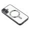  iPhone 17 Skal MagSafe Electroplated TPU Svart - Teknikhallen.se
