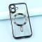  iPhone 17 Skal MagSafe Electroplated TPU Svart - Teknikhallen.se